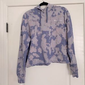 Champion cropped hoodie